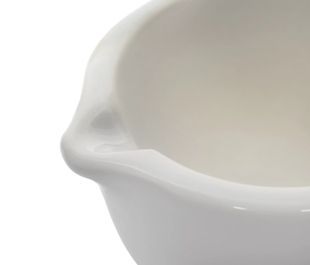 Porcelain Mortar & Pestle Set, 5oz Unglazed White X344