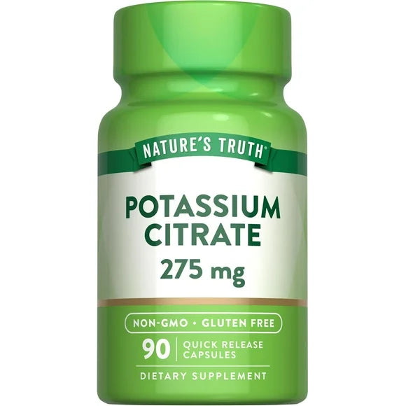 Potassium Citrate 275mg 90 Capsules W39819