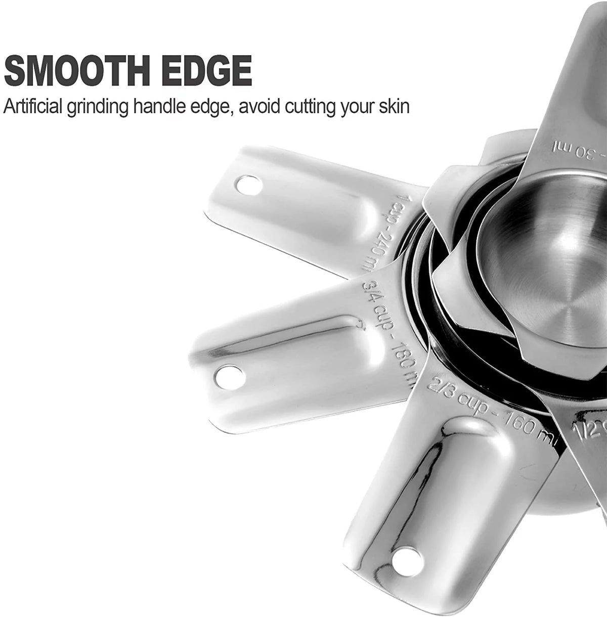13-piece Stainless Steel Measuring Cups and Spoons Set C24799