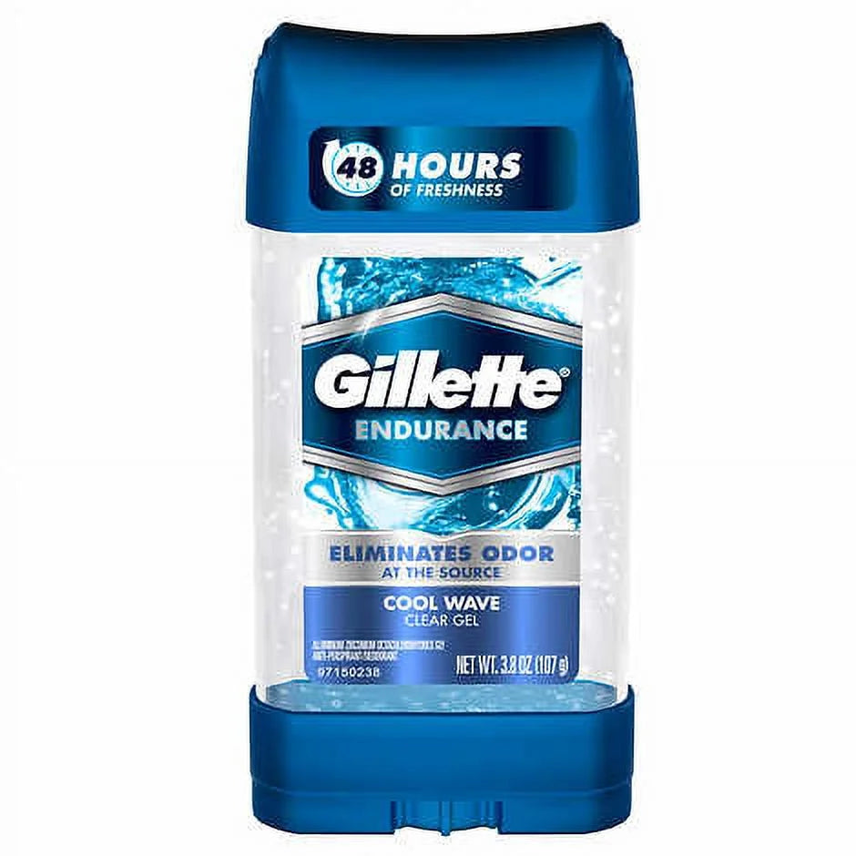Anti-Perspirant Deodorant Clear Gel 3.8 oz Pack of 6 W626044