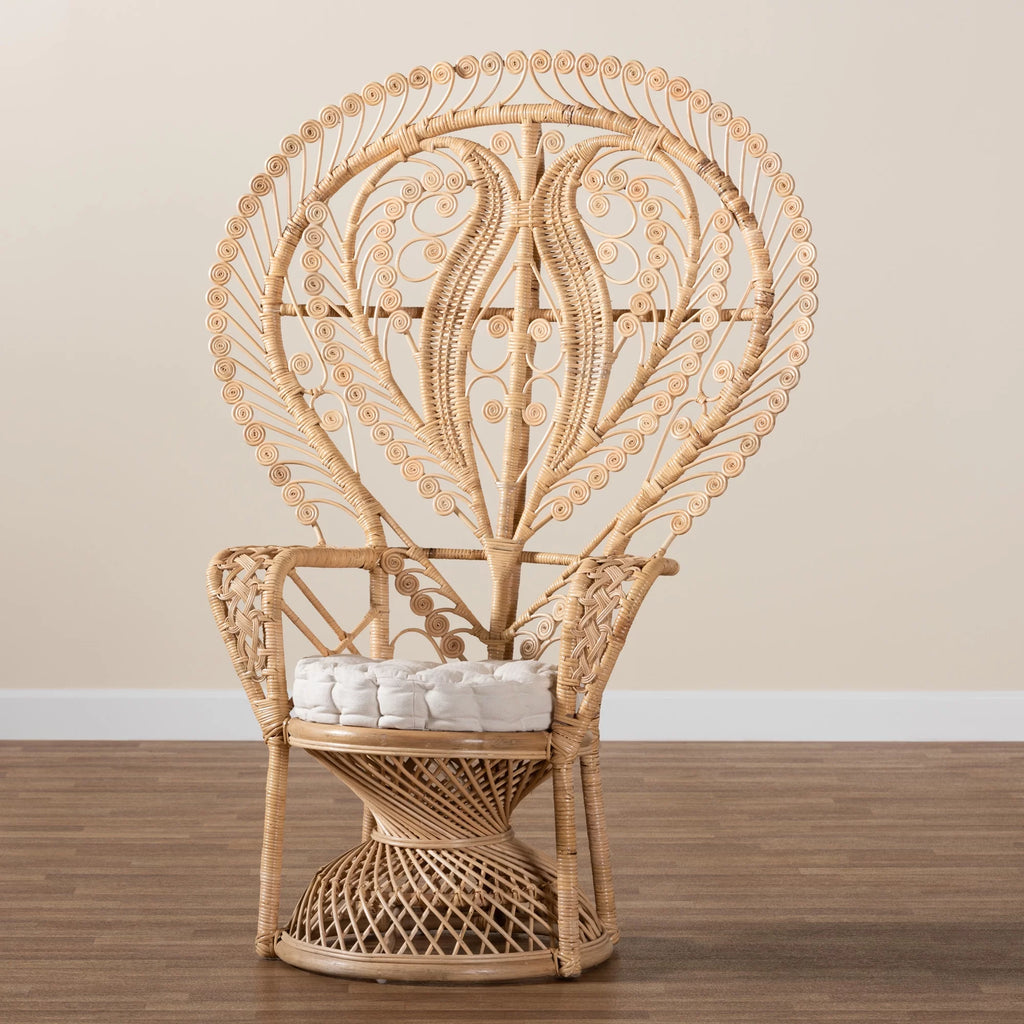 Natural Brown Rattan Chair P491