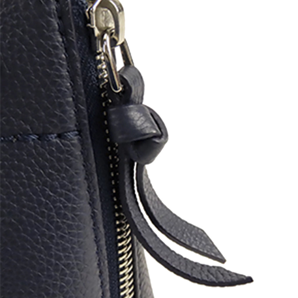 Blue Calf Leather Satchel B6066