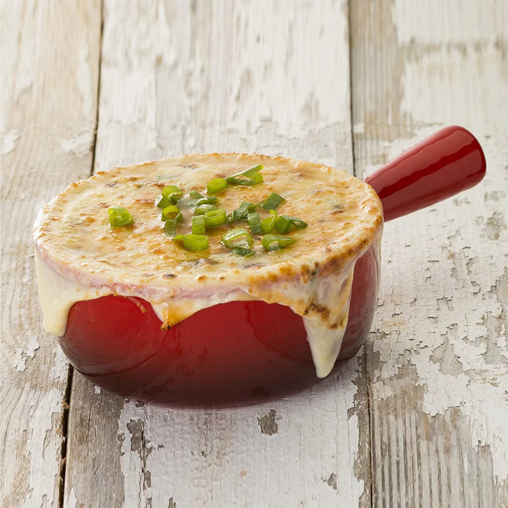 Ceramic Soup Crock Bowls 4-Piece Set U439912