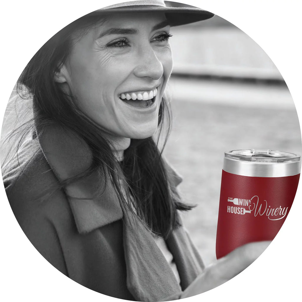 12 oz Stainless Steel Vacuum Insulated Wine Tumbler K122442