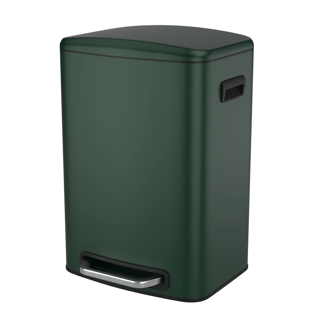 13 Gallon 50L Stainless Steel Trash Can with Lid G1555