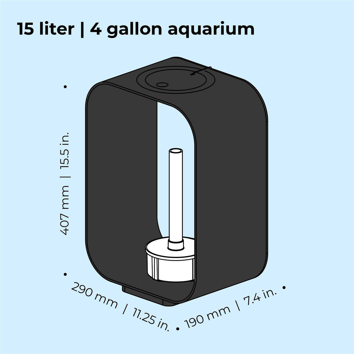 15 Aquarium with MCR Light V65022