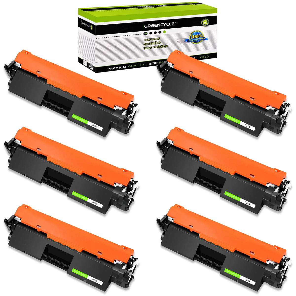 6 Pack Black Toner Cartridge Replacement J6773