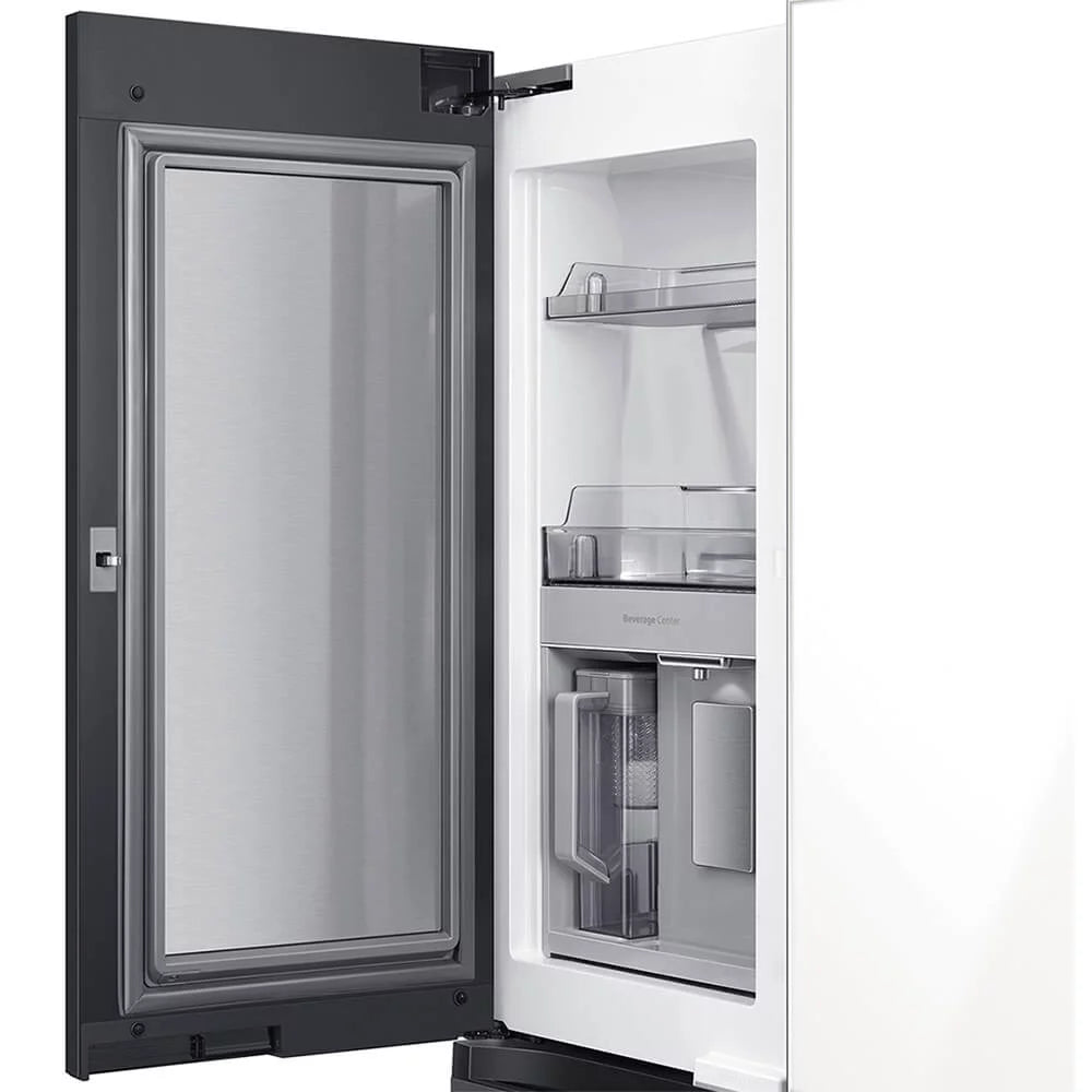 23 Cu. Ft. White Glass 4-Door Refrigerator J22271
