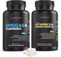 Omega 3-6-7-9 Turmeric Vitamin D3 K2 Magnesium Probiotic Supplement A761165