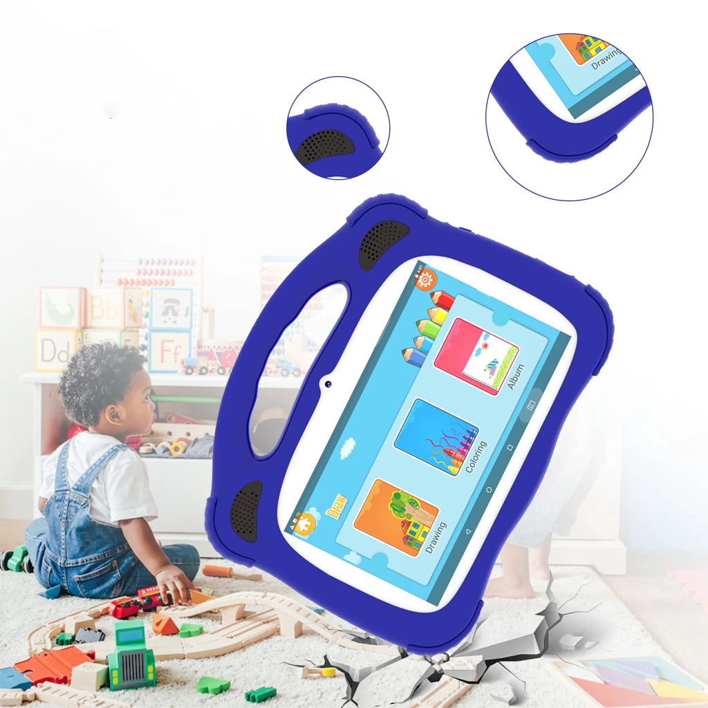 7 inch Kids Tablet with Protective Case 2GB RAM 32GB ROM D812