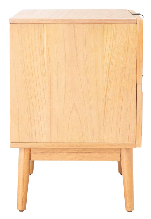2 Drawer Rattan Nightstand F993735