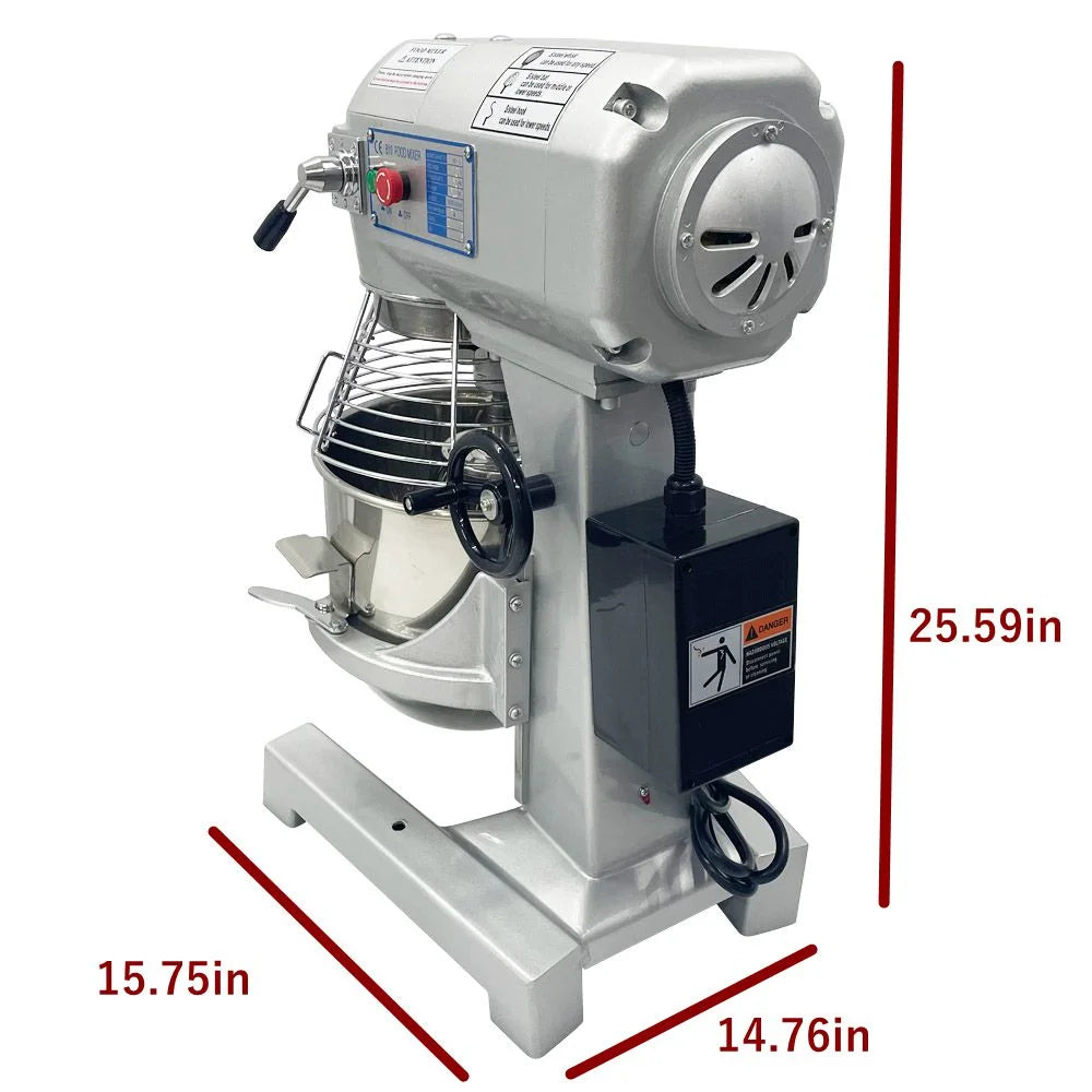 Commercial Electric Dough Mixer 3 Speed 450w 10L D39000