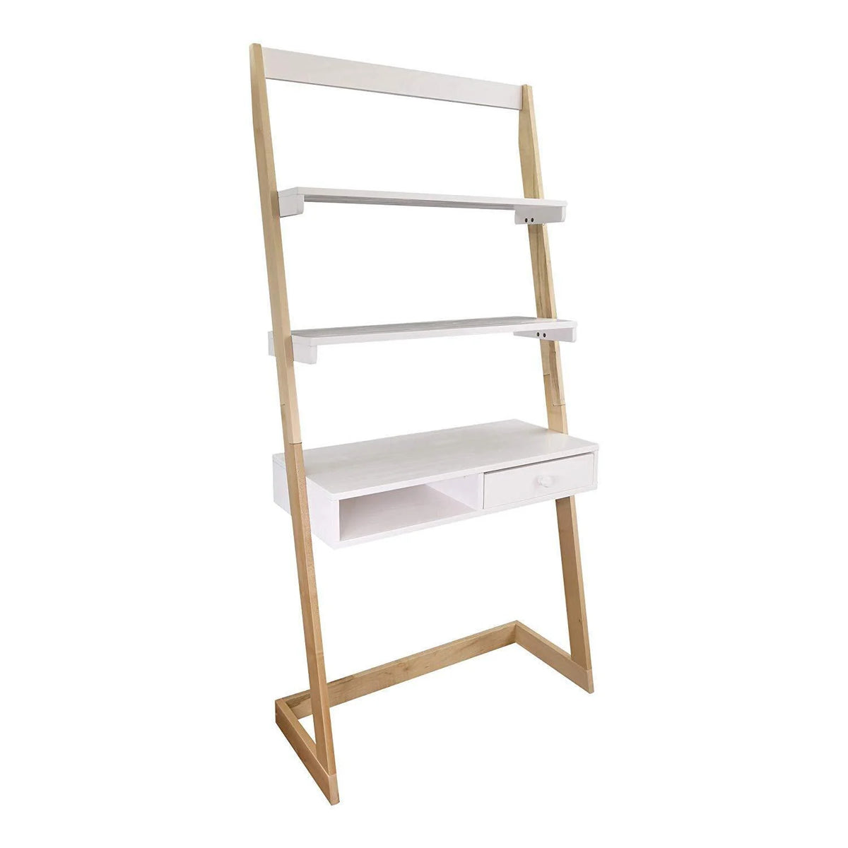 Freestanding Ladder Desk with Drawer I662