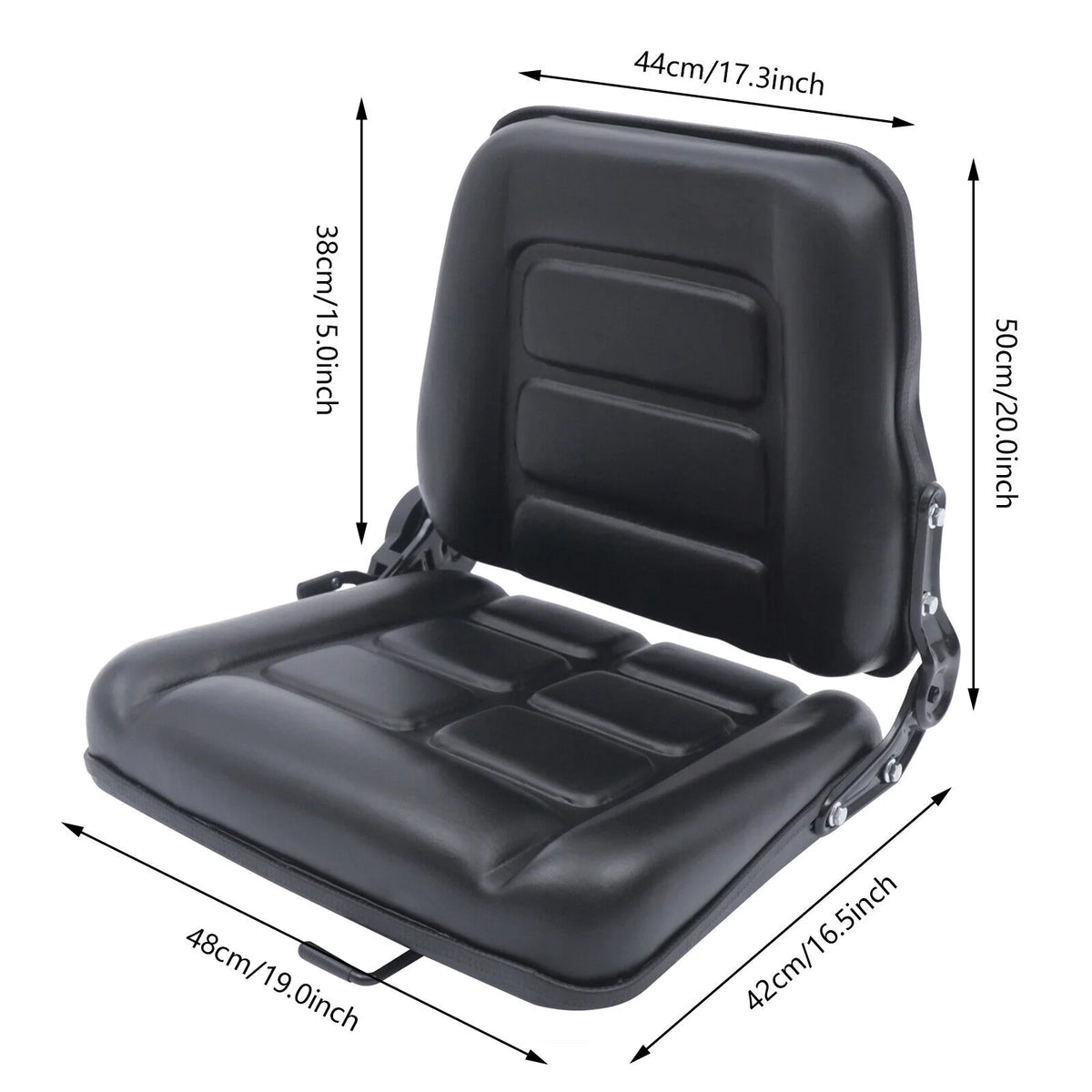 Forklift Seat with Adjustable Back Z945926