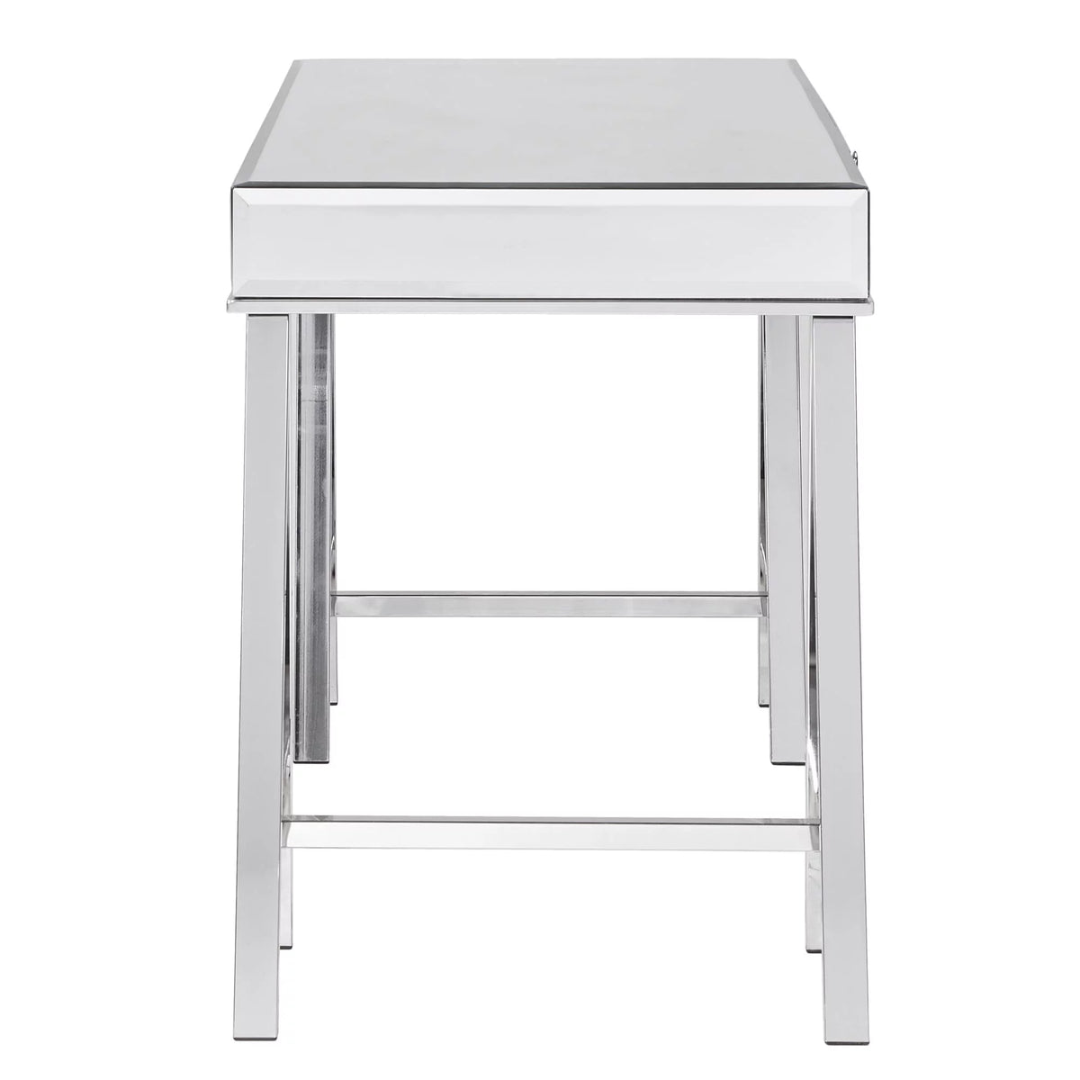 Chrome Mirror Writing Desk H8831