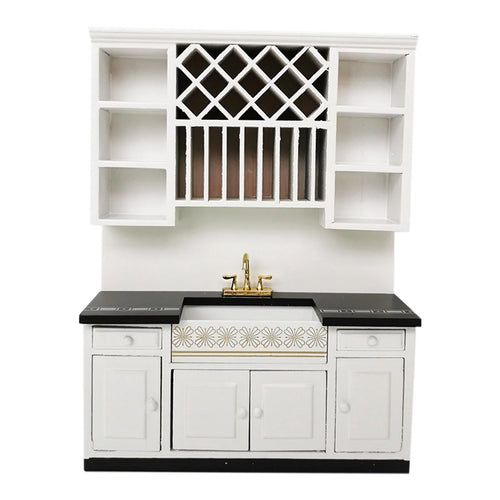 1:12 Scale Dollhouse Kitchen Furniture Set I28630