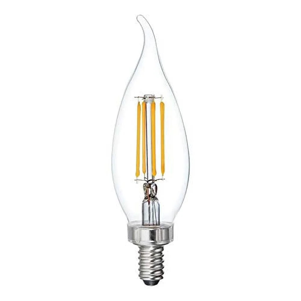 6-Pack Dimmable Soft White LED Decorative Light Bulbs N202