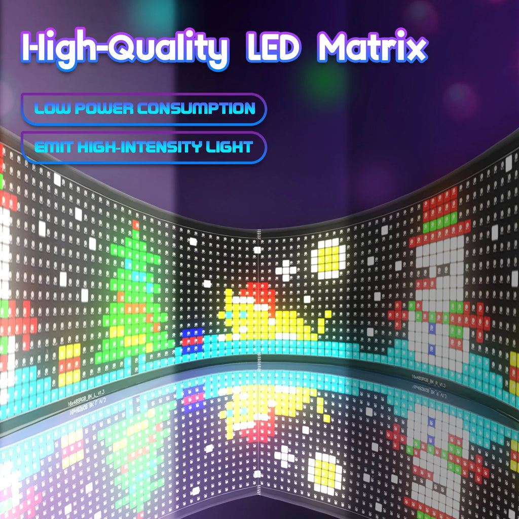 LED Car Sign Scrolling Flexible RGB Bluetooth Programmable 23''x5'' G35421