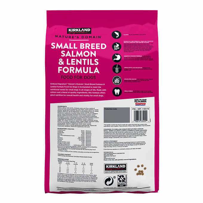 Chicken & Vegetable Dog Food 20 lb Y378